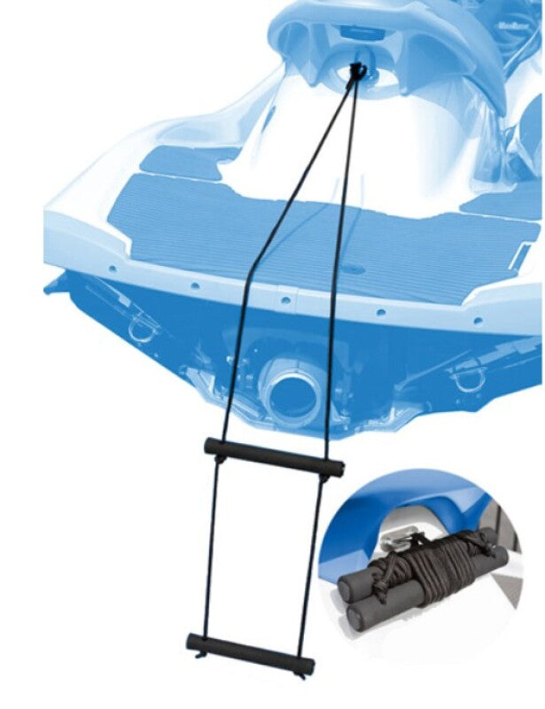 Hardline 2 Step Rope Boat Ladder Hardline Ladder Racks  AXOPROS