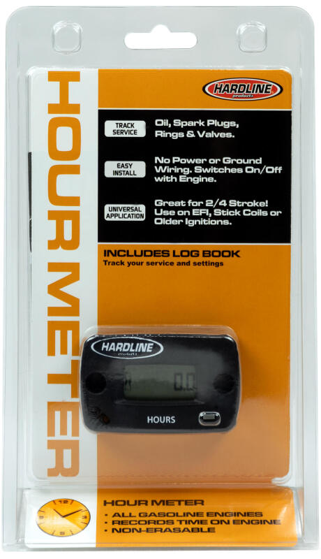Hardline Hour Meter For Gasoline Engines Hardline Hour Meters  AXOPROS