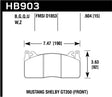 Hawk 2015 Ford Mustang DTC-60 Front Brake Pads Hawk Performance Brake Pads - Racing  AXOPROS