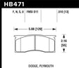 Hawk HPS Street Brake Pads Hawk Performance Brake Pads - Performance  AXOPROS