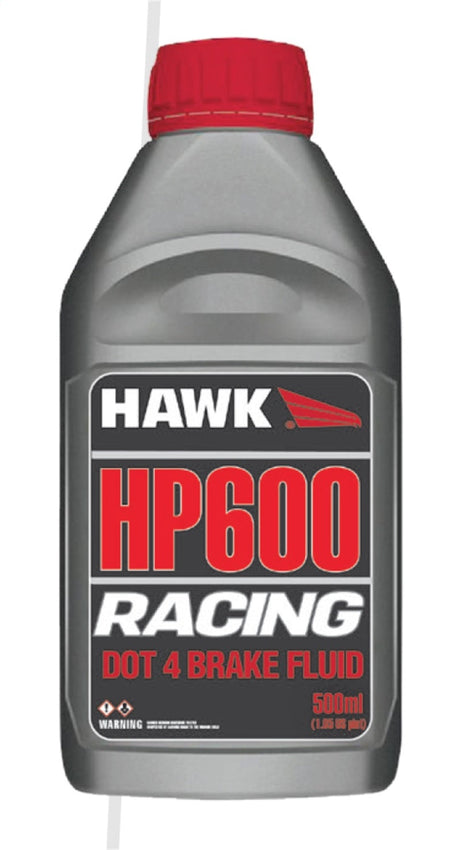 Hawk Performance Street DOT 4 Brake Fluid - 500ml Bottle Hawk Performance Brake Fluid  AXOPROS