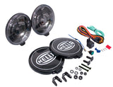 Hella 500 Series 12V Black Magic Halogen Driving Lamp Kit Hella Fog Lights  AXOPROS