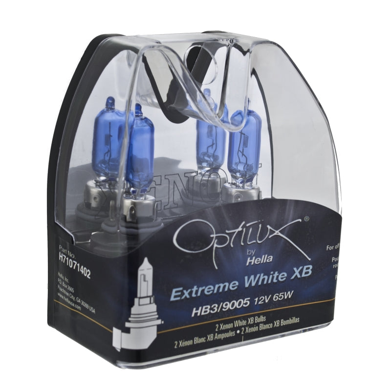 Hella 9005 12V 65W Xen White Bulb (Pair) Hella Work Lights  AXOPROS