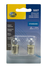 Hella Bulb 5007 12V 5W Ba15S B6 (2) Hella Bulbs  AXOPROS