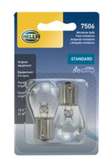 Hella Bulb 7506 12V 21W Ba15S S8 (2) Hella Bulbs  AXOPROS