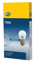 Hella Bulb 7506 12V 21W BA15s S8 Hella Bulbs  AXOPROS