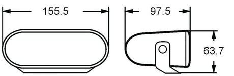 Hella FF75 Series H7 12V/55W Hallogen Fog Lamp Kit Hella Driving Lights  AXOPROS