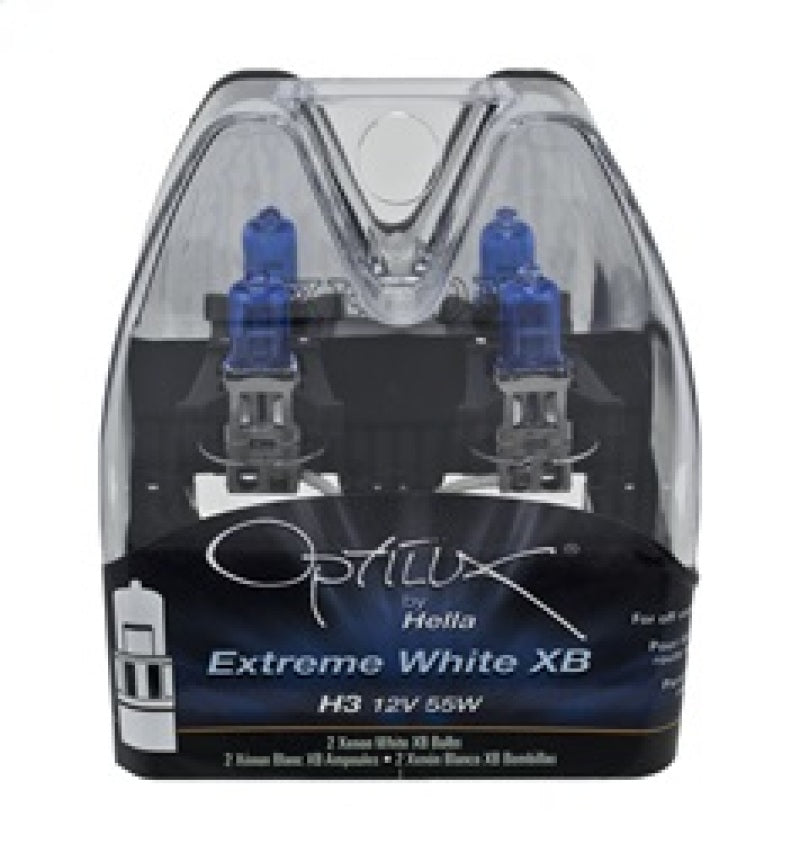 Hella H3 12V 55W Xen White XB Bulb (Pair) Hella Bulbs  AXOPROS