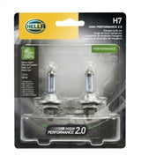 Hella H7 12V 55W PX26D HP 2.0 Halogen Bulbs Hella Bulbs  AXOPROS