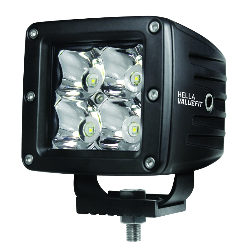 Hella HVF Cube 4 LED Off Road Kit - 3.1in 2X12W Hella Light Bars & Cubes  AXOPROS