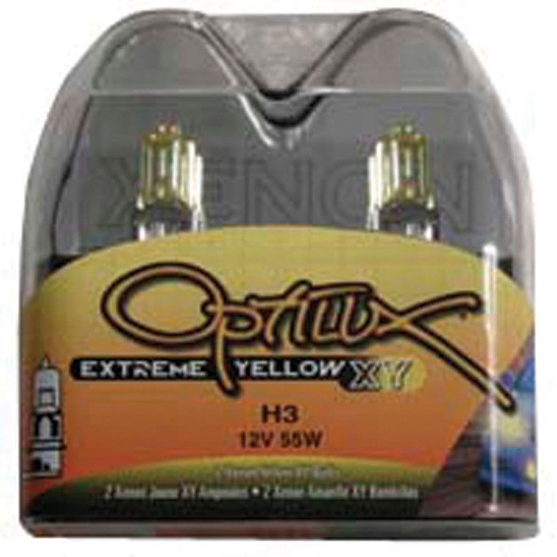 Hella Optilux H3 12V/55W XY Extreme Yellow Bulb Hella Bulbs  AXOPROS