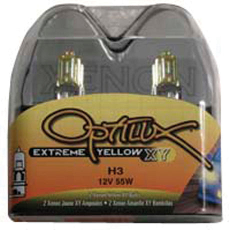 Hella Optilux H3 12V/55W XY Extreme Yellow Bulb Hella Bulbs  AXOPROS