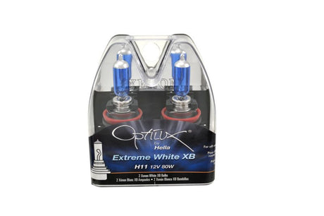 Hella Optilux XB Extreme Type H11 12V 80W Blue Bulbs - Pair Hella Bulbs  AXOPROS