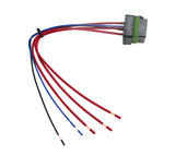 Hella Relay Connector ISO Mini Weatherproof w/ 12in Leads Hella Light Accessories and Wiring  AXOPROS