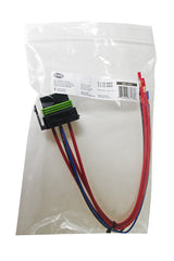 Hella Relay Connector ISO Mini Weatherproof w/ 12in Leads Hella Light Accessories and Wiring  AXOPROS