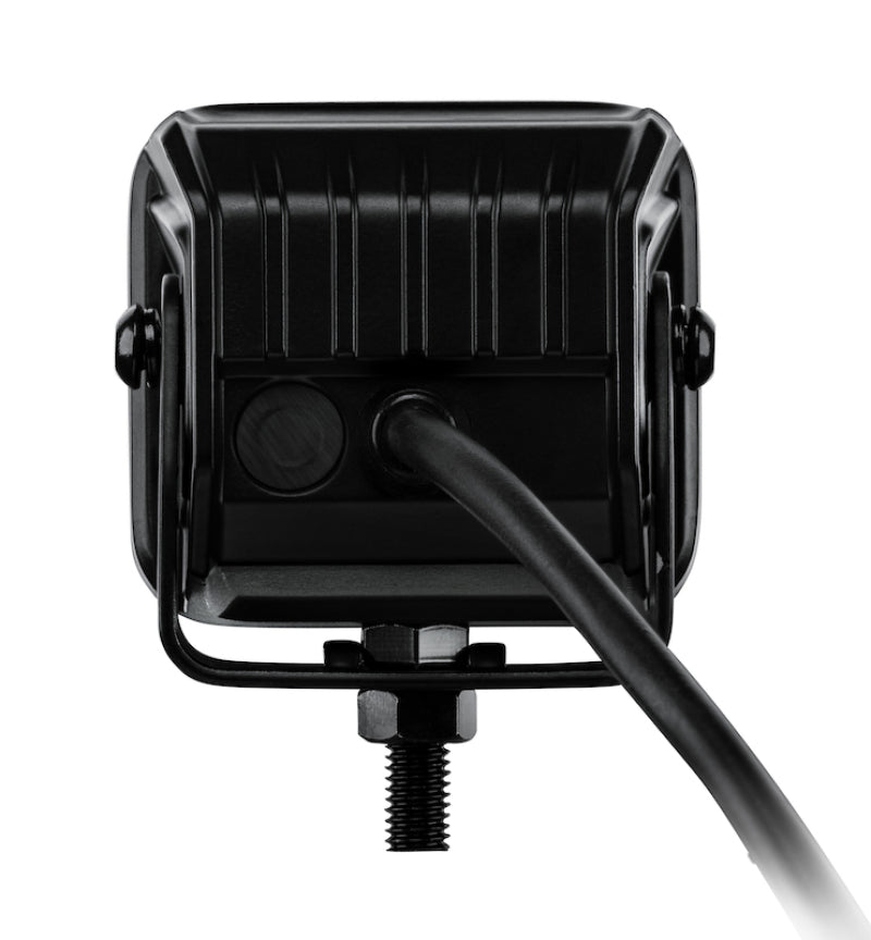 Hella Universal Black Magic 2.7in L.E.D. Cube Kit - Flood Beam Hella Fog Lights  AXOPROS