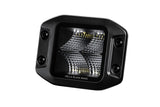 Hella Universal Black Magic 3.2in L.E.D. Cube Kit - Flood Beam (Flush Mount) Hella Fog Lights  AXOPROS