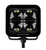 Hella Universal Black Magic 3.2in L.E.D. Cube Kit - Spot Beam Hella Fog Lights  AXOPROS