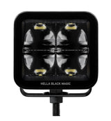 Hella Universal Black Magic 3.2in L.E.D. Cube Kit - Spot Beam Hella Fog Lights  AXOPROS
