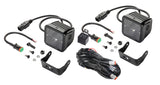 Hella Universal Black Magic 3.2in L.E.D. Cube Kit - Spot Beam Hella Fog Lights  AXOPROS