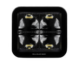 Hella Universal Black Magic 3.2in L.E.D. Cube Kit - Spot Beam Hella Fog Lights  AXOPROS