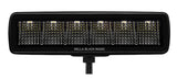 Hella Universal Black Magic 6 L.E.D. Mini Light Bar - Flood Beam Hella Fog Lights  AXOPROS