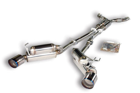 HKS 03-06 350z Dual Hi-Power Ti Tip Catback Exhaust (SUS304 NO COATING) HKS Catback  AXOPROS
