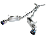 HKS 03-07 G35 Dual Hi-Power Ti Tip Catback Exhaust (SUS304 NO COATING) HKS Catback  AXOPROS