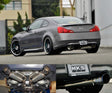 HKS 08-13 Infiniti G37 Coupe Dual Hi-Power Ti Tip Catback Exhaust (SUS304 NO COATING) HKS Catback  AXOPROS