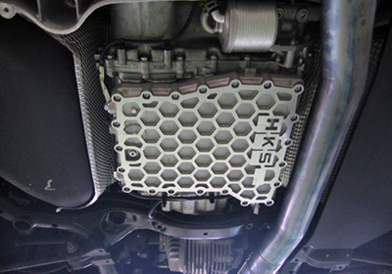 HKS 09-10 Nissan GT-R Transmission Oil Pan Upgrade HKS Transmission Pans  AXOPROS