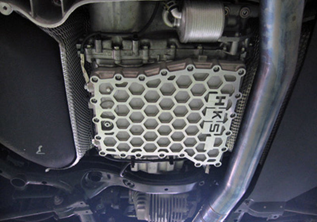 HKS 09-10 Nissan GT-R Transmission Oil Pan Upgrade HKS Transmission Pans  AXOPROS