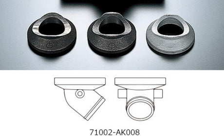 HKS 50mm Weld-on Steel BOV Flange HKS Blow Off Valve Accessories  AXOPROS