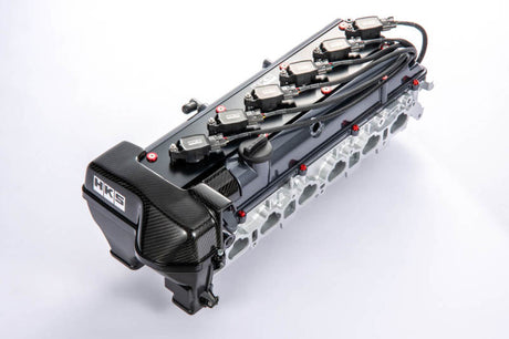 HKS Carbon Timing Belt Cover 2JZ-GTE VVT-i Only HKS Engine Covers  AXOPROS