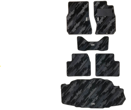 HKS FLOOR MATS BNR34 FULL SET OCT RHD HKS Floor Mats Carpeted  AXOPROS