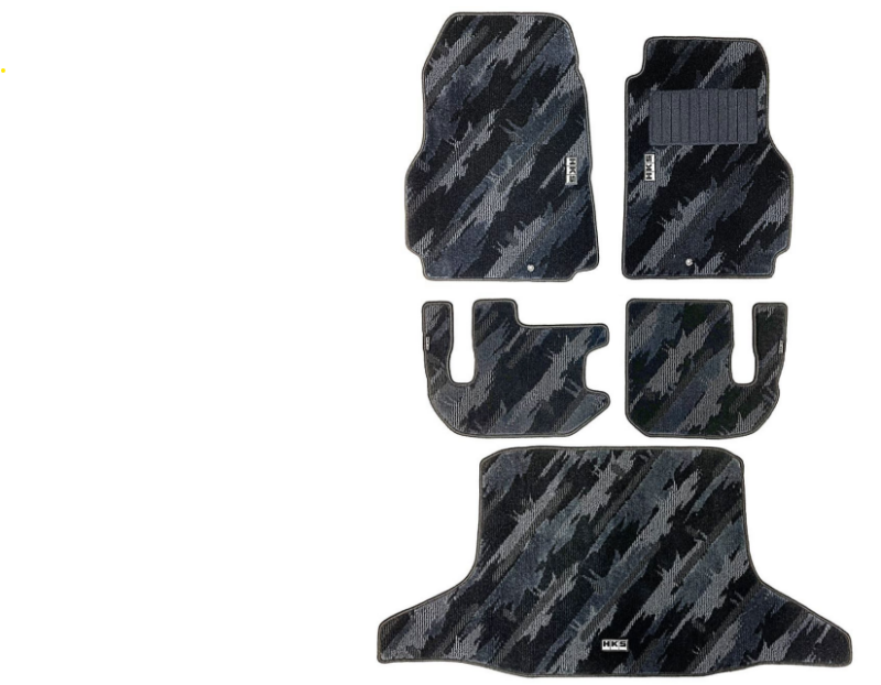 HKS FLOOR MATS R35 FULL SET OCT LHD HKS Floor Mats Carpeted  AXOPROS