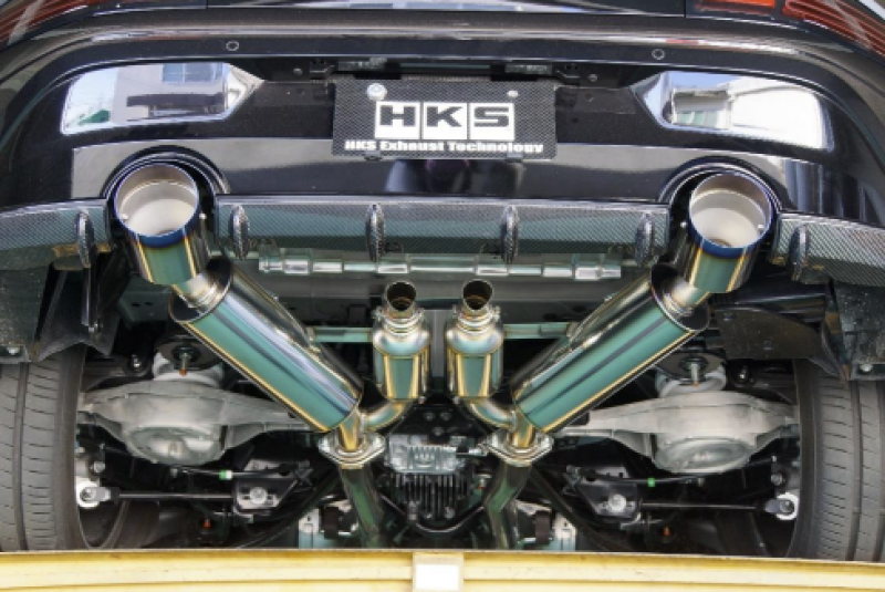 HKS FULL DUAL MUFFLER RZ34 VR30DDTT HKS Catback  AXOPROS