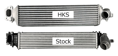 HKS Intercooler Kit w/o Piping Civic Type R FK8 K20C HKS Intercoolers  AXOPROS