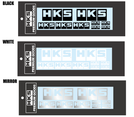 HKS LOGO Sticker a la carte BLACK HKS Stickers/Decals/Banners  AXOPROS