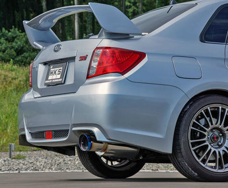 HKS RACING MUFFLER WRX STI SEDAN 11-14 USA HKS Catback  AXOPROS