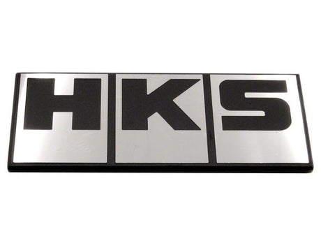 HKS Silver Block Logo Emblem HKS Hardware - Singles  AXOPROS