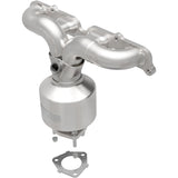 HM Grade Manifold Catalytic Converter MagnaFlow Exhaust Products Catalytic Converter with Integrated Exhaust Manifold  AXOPROS