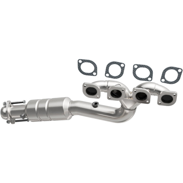HM Grade Manifold Catalytic Converter MagnaFlow Exhaust Products Catalytic Converter with Integrated Exhaust Manifold  AXOPROS