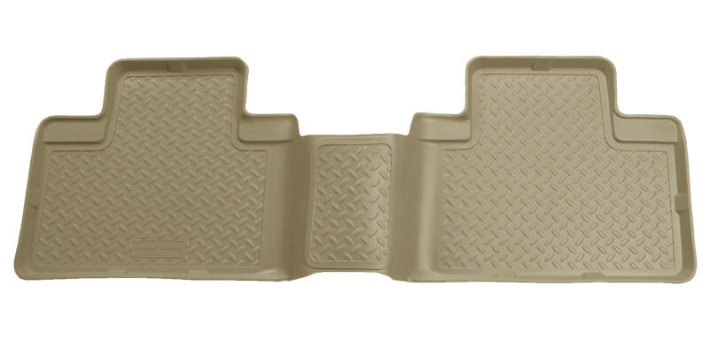 Husky Liners 00-05 Ford Excursion Classic Style 3rd Row Tan Floor Liners Husky Liners Floor Mats - Rubber  AXOPROS
