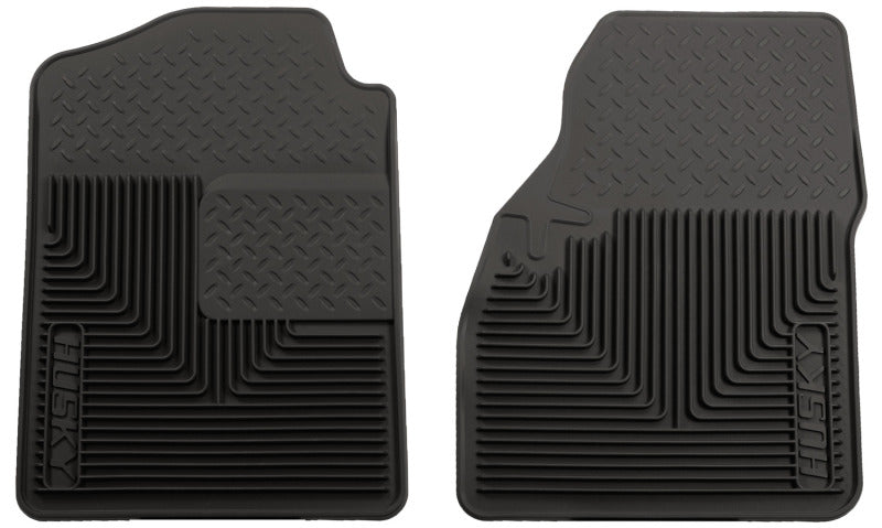 Husky Liners 00-06 Chevy Silverado/Suburban/GMC Sierra/Yukon Heavy Duty Black Front Floor Mats Husky Liners Floor Mats - Rubber  AXOPROS