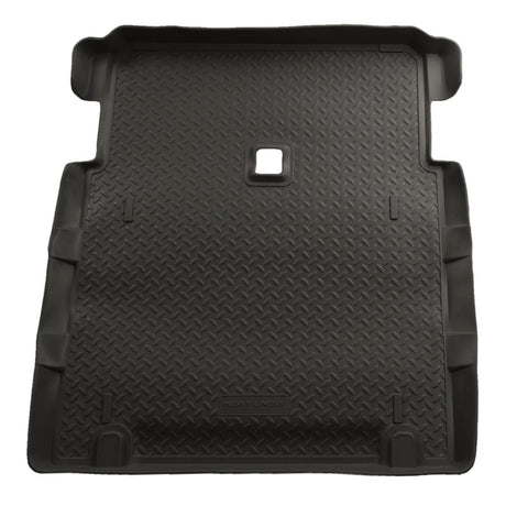 Husky Liners 04-06 Jeep Wrangler Unlimited Classic Style Black Rear Cargo Liner Husky Liners Floor Mats - Rubber  AXOPROS