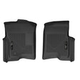 Husky Liners 04-08 Ford F-150 SuperCrew Cab X-act Contour Front Floor Liner (Black) Husky Liners Floor Mats - Rubber  AXOPROS