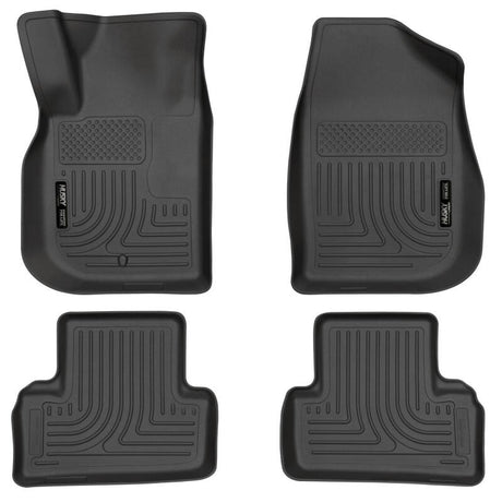 Husky Liners 04-10 Chevrolet Cobalt WeatherBeater Combo Black Floor Liners Husky Liners Floor Mats - Rubber  AXOPROS