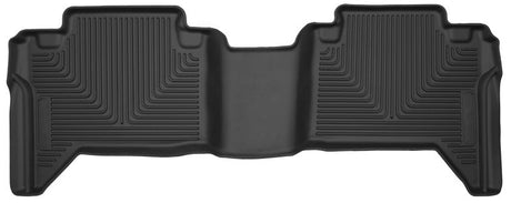 Husky Liners 05-14 Toyota Tacoma Crew Cab Pickup X-Act Contour Black 2nd Seat Floor Liner Husky Liners Floor Mats - Rubber  AXOPROS