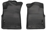 Husky Liners 05-15 Toyota Tacoma Crew/Extended/Standard Cab WeatherBeater Front Black Floor Liners Husky Liners Floor Mats - Rubber  AXOPROS