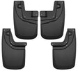 Husky Liners 05-15 Toyota Tacoma w/ OEM Fender Flares Front and Rear Mud Guards - Black Husky Liners Mud Flaps  AXOPROS
